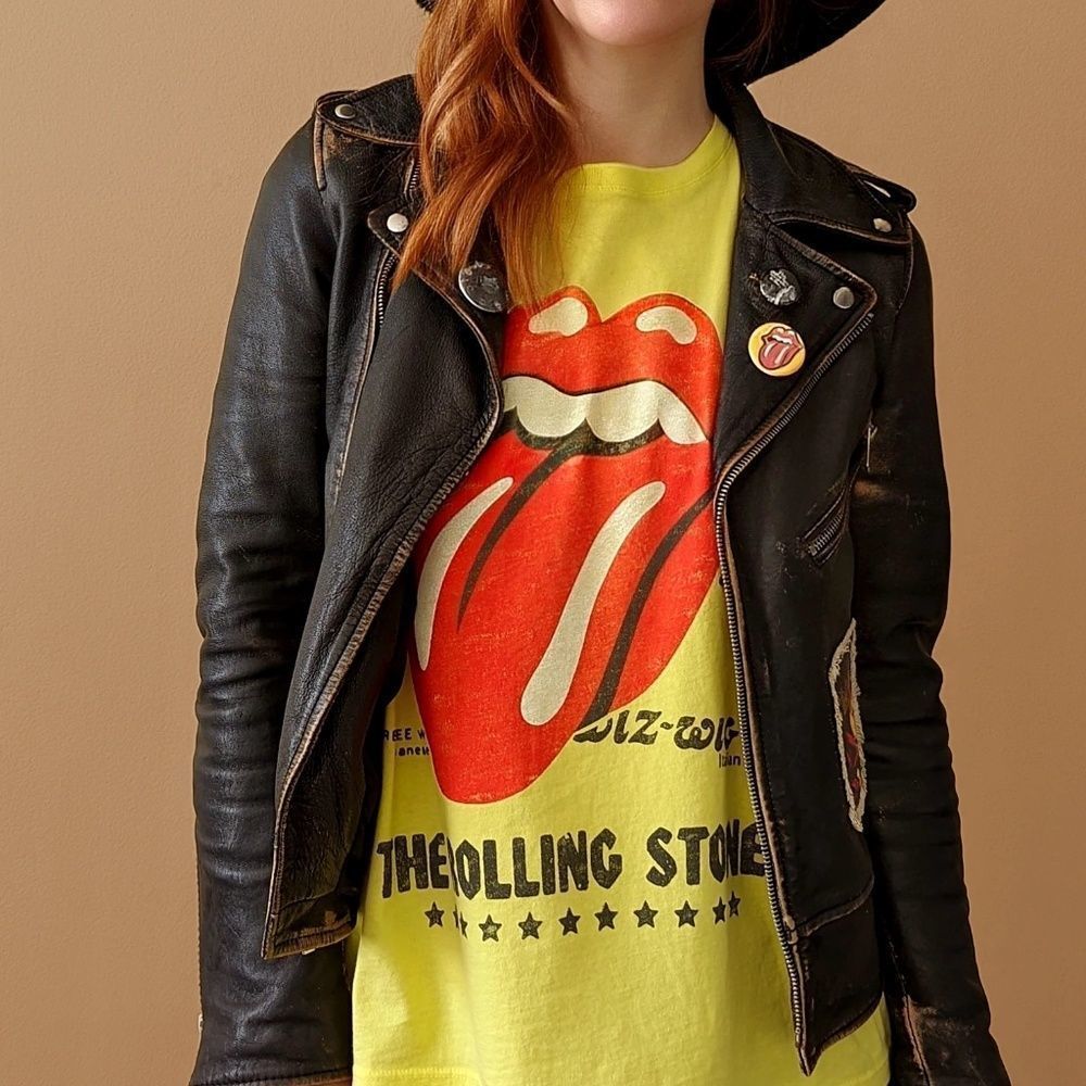 Limited Edition Daydreamer Rolling Stones 1978 Boyfriend Tee Size XS